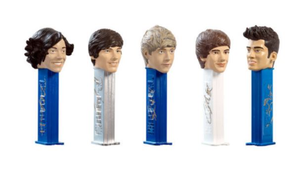One Direction Pez Dispensers