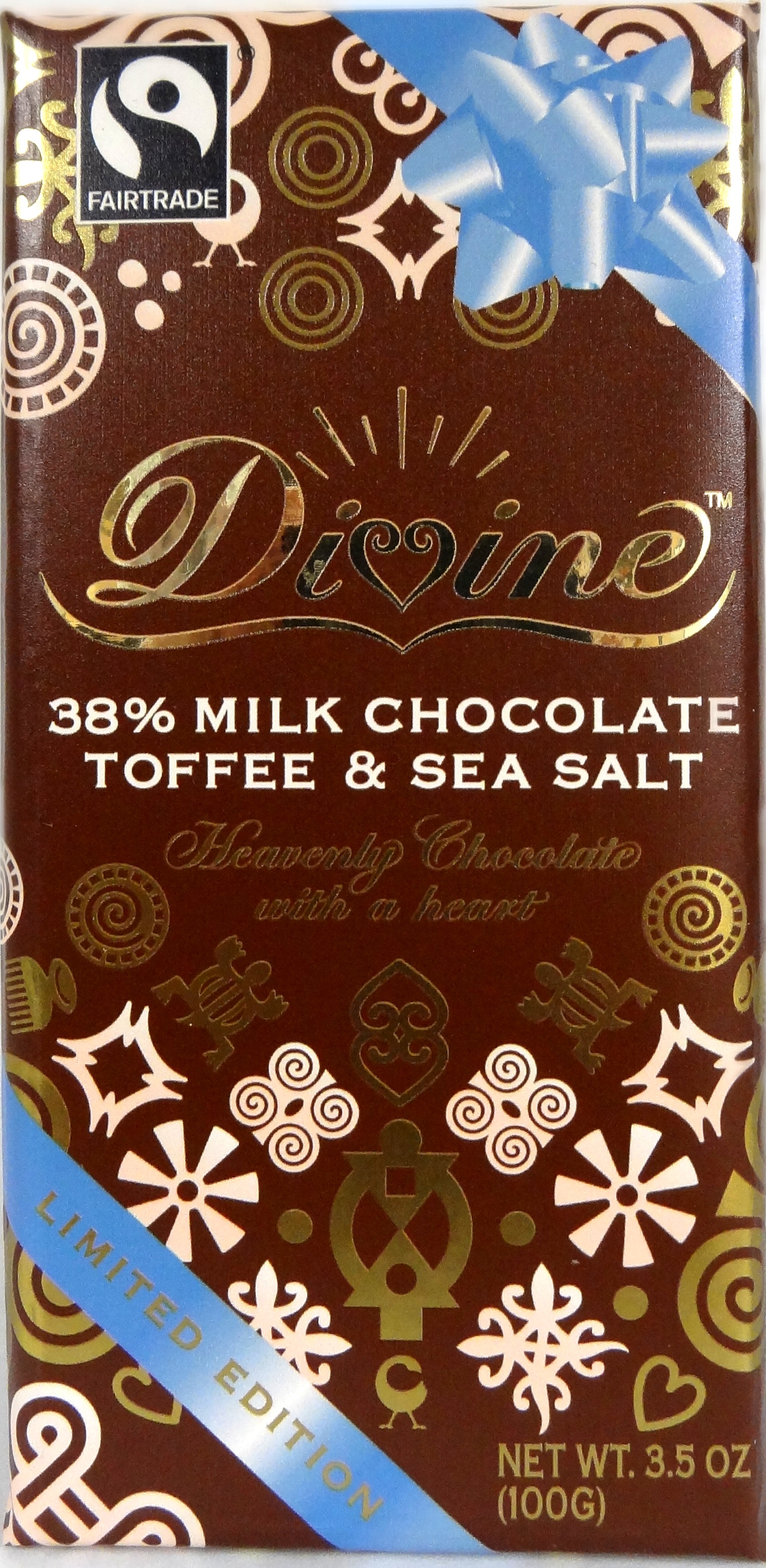 sea salt and toffee Divine chocolate