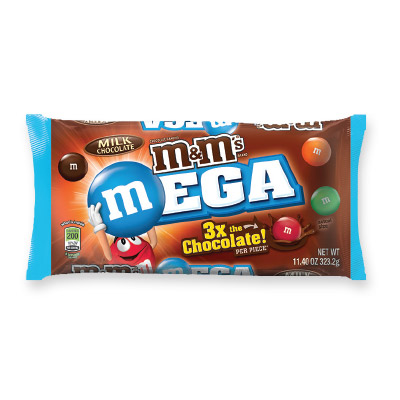 M&M'S Crispy Milk Chocolate Party Bulk Bag, Chocolate Gift & Movie Night  Snacks, 850g