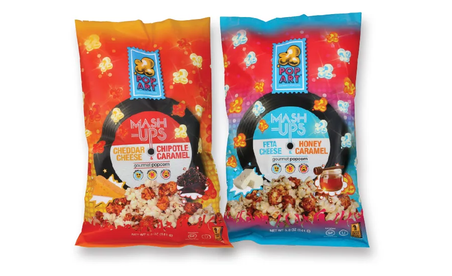 pop art snacks