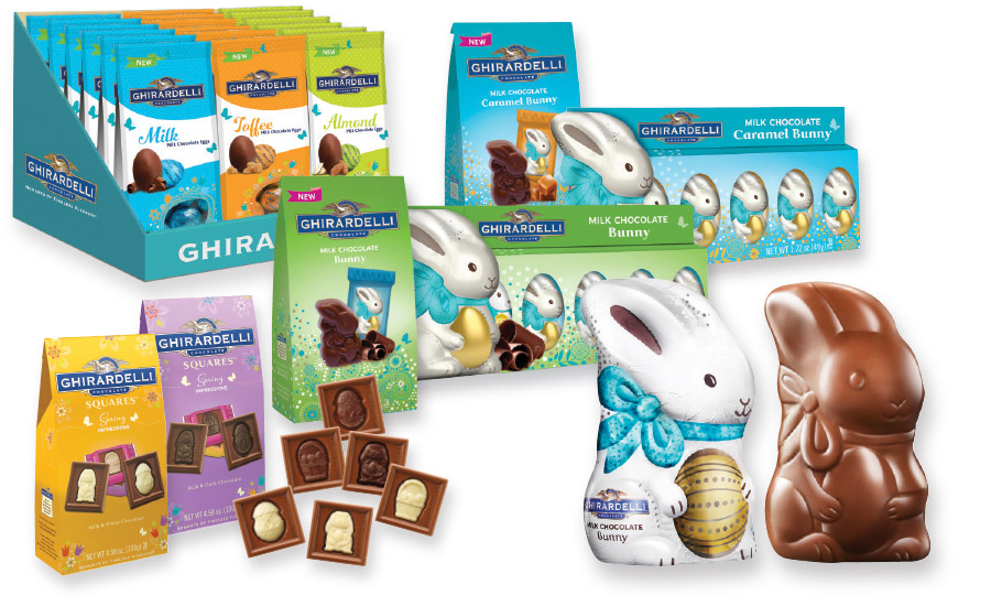 Ghirardelli’s 2016 Easter line