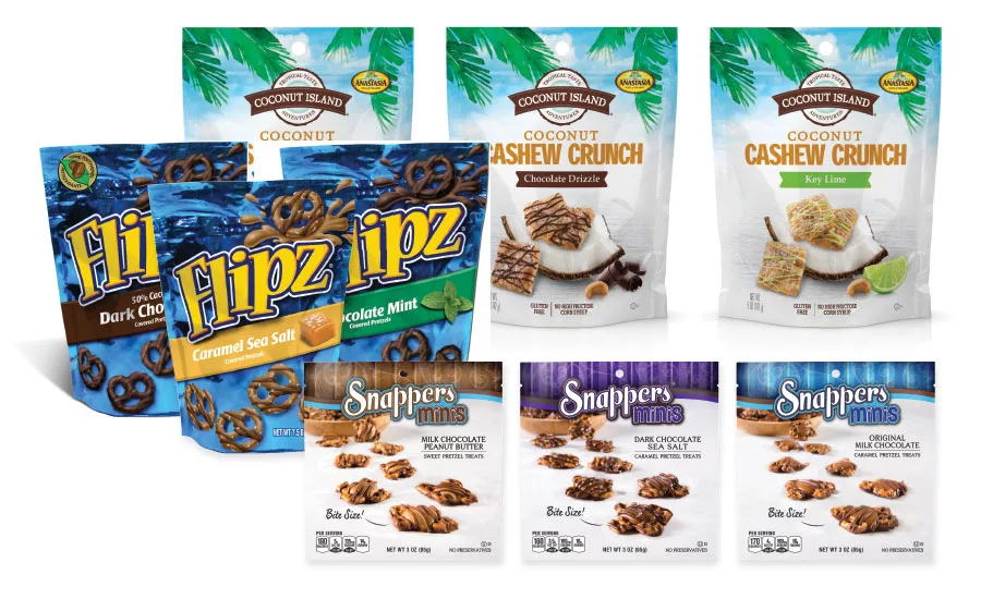 sweet and salty snacks