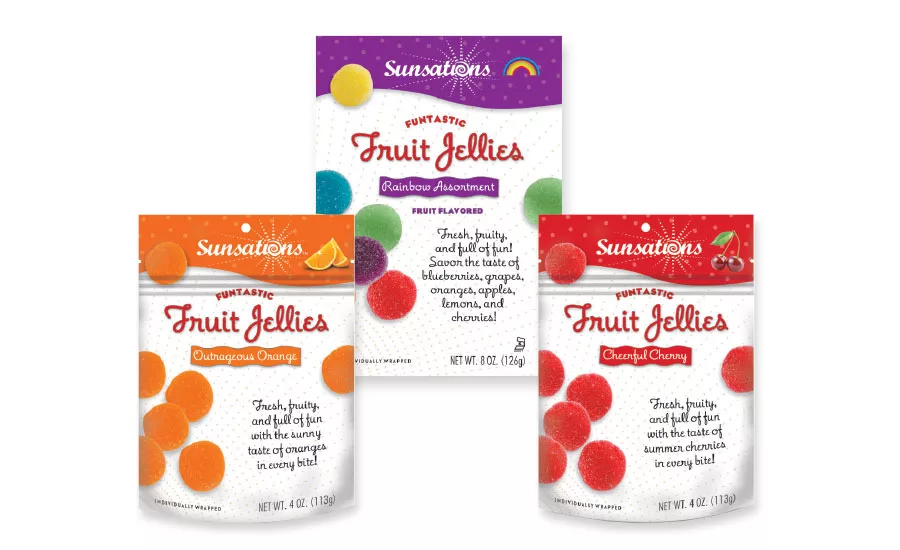 Sunsations fruit jellies