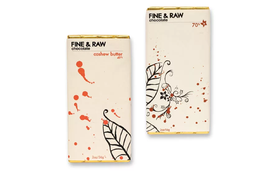 New Fine & Raw chocolate bars