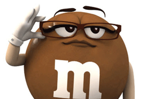 m and m brown