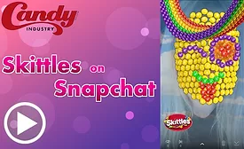 Skittles on Snapchat