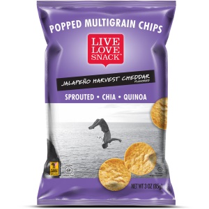Live Love Snack Jalapeno Cheddar Chips