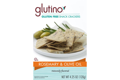 Glutino Rosemary and Olive Oil Snack Crackers