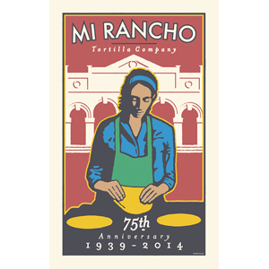 Mi Rancho 75th Anniversary Poster