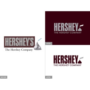 New Hershey's Logo