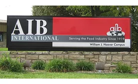 AIB International sign