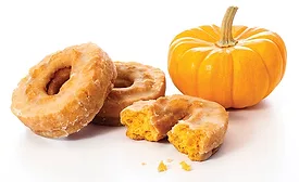 Doughnuts and pumpkin