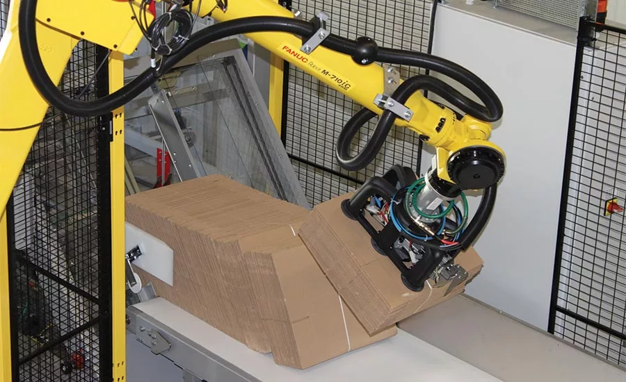 Sidel’s Cermex FlexiLoad handles magazine loading fully automatically for any high-speed case packing system
