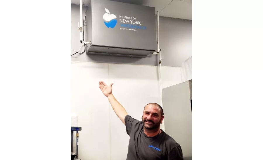 Pizzeria and bagel store entrepreneur brings real New York pizza and bagels to Virginia Beach with New York WaterMaker