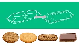Case study: Biscuit manufacturing with efficient, compact packaging equipment