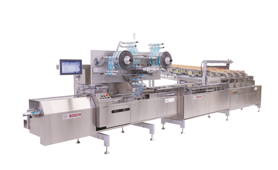 Bosch Biscuit on Pile packaging system
