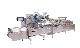 Bosch Biscuit on Pile packaging system