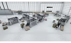 Bosch cookie and cracker packaging systems, interpack 2017