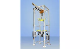 Material Transfer bulk bag discharging system