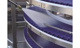 Nercon washdown spiral conveyor