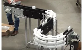 DynaCon radius turn conveyors
