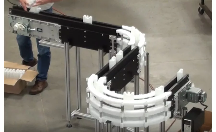 DynaCon radius turn conveyors