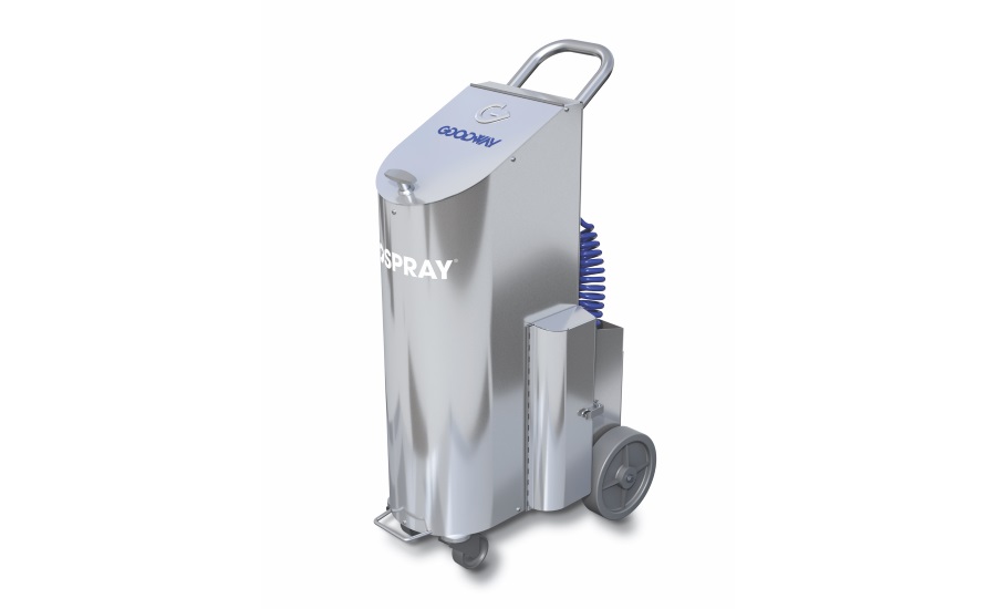 Goodway Launches Lightweight Surface Sanitation System for On-the-Go Applications