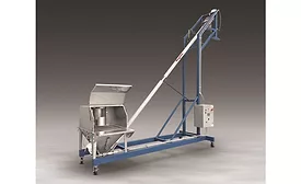 Flexicon mobile flexible screw conveyor