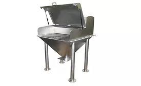 Schenk Process hygienic bag dump station
