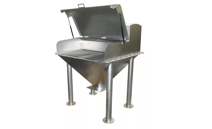 Schenk Process hygienic bag dump station