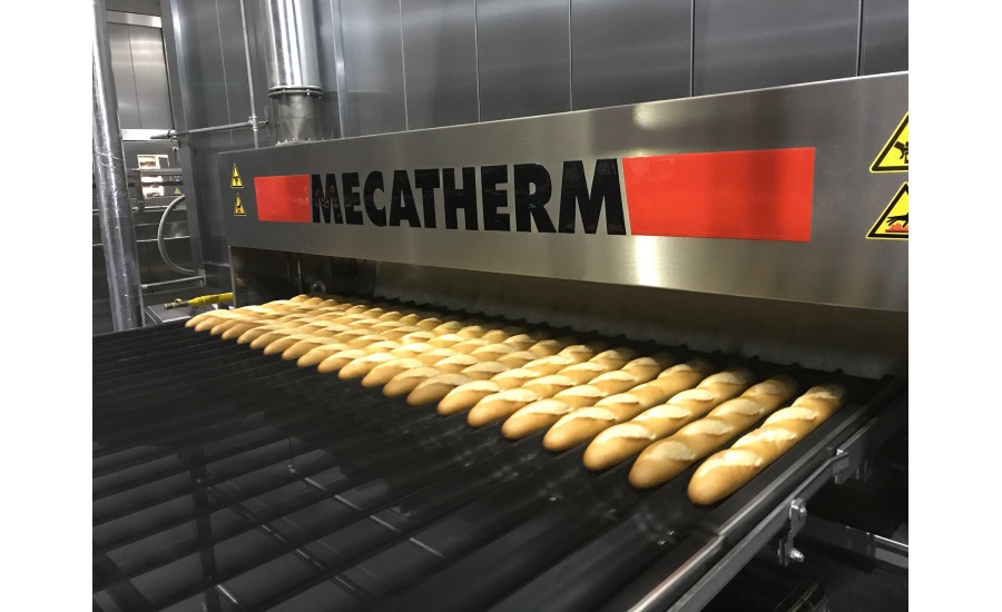 MECATHERM baguette production line