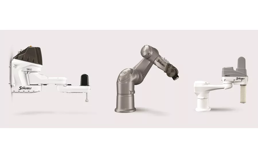 Staubli SCARA redesigned for food applications