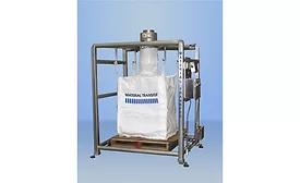 Material Transfer SANITARY STAINLESS STEEL BULK BAG FILLING SYSTEM