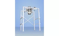 Material Transfer BULK BAG FILLER WITH FDA WHITE FINISH AND FOOD GRADE CONTACT SURFACES Material Transfer BULK BAG FILLER WITH FDA WHITE FINISH AND FOOD GRADE CONTACT SURFACES