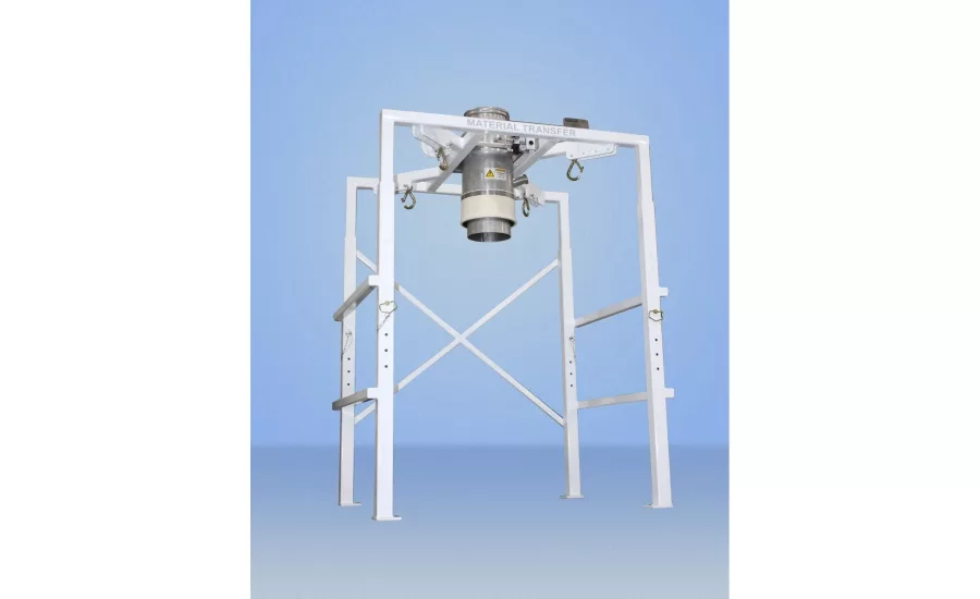 Material Transfer BULK BAG FILLER WITH FDA WHITE FINISH AND FOOD GRADE CONTACT SURFACES