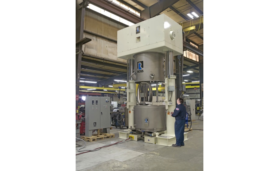 Charles Ross & Son Company  Planetary Dispersers produce powerful shear in viscous applications