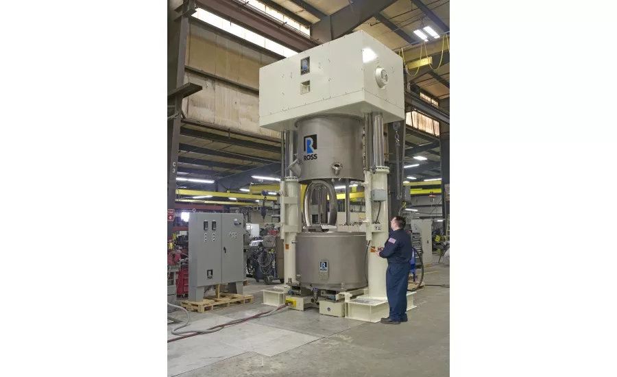 Charles Ross & Son Company Planetary Dispersers produce powerful shear in viscous applications