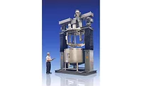 ROSS Triple Shaft Mixer with Powder Induction Manifold ROSS Triple Shaft Mixer with Powder Induction Manifold