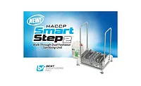 Best Sanitizers, Inc. Announces New HACCP SmartStep2 Walk-Through Dual Footwear Sanitizing Unit. 