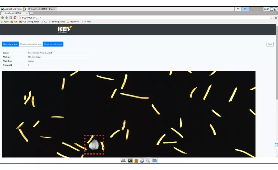Key Technology Introduces Enhanced FMAlert for VERYX Digital Sorters
