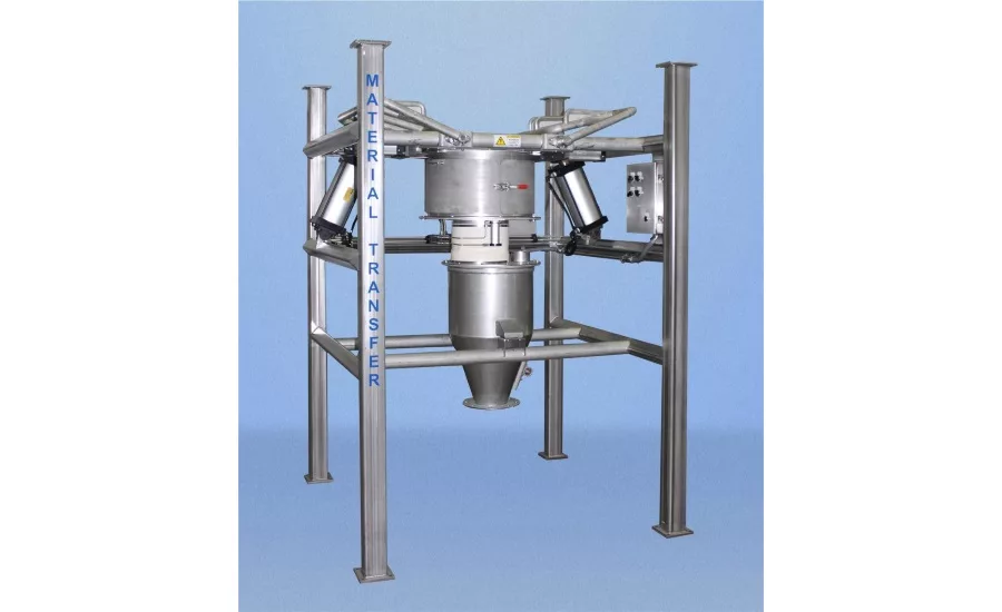 Material Transfer hazardous location stainless steel Material Master bulk bag discharging system