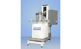 Material Transfer bulk bag filler with FDA white finish and food grade contact surfaces - new design