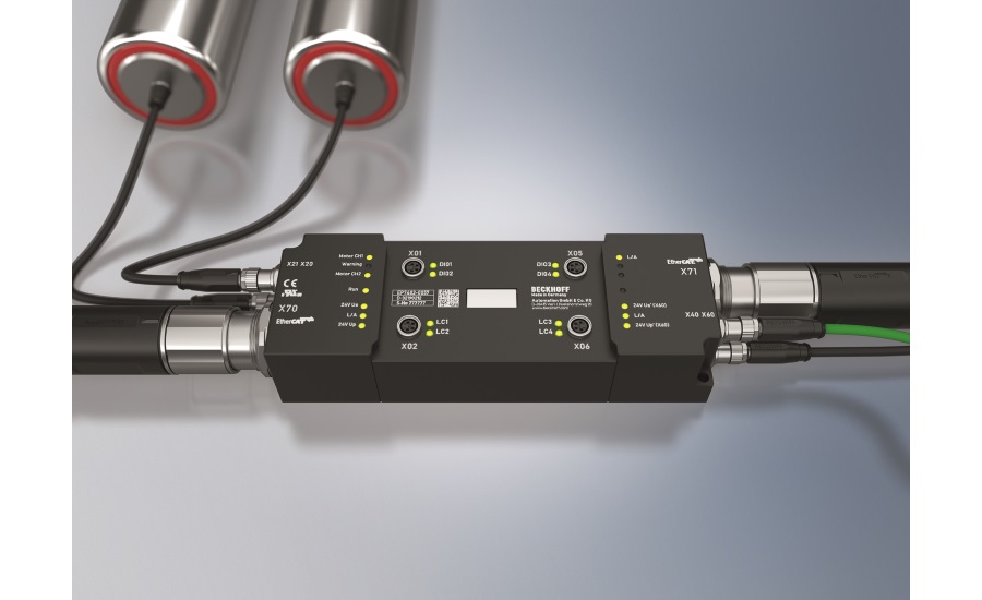 Beckhoff Introduces New EP7402 EtherCAT Box for Compact Conveyor Control