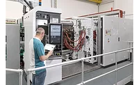 Fusion at Bühlers new Die Casting Application Center in Uzwil, Switzerland. Bühler’s next-generation, three-platen die-casting platform is a key development of Bühlers vision of the Digital Cell. Fusion at Bühlers new Die Casting Application Center in Uzwil, Switzerland. Bühler’s next-generation, three-platen die-casting platform is a key development of Bühlers vision of the Digital Cell.