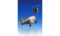 Charles Ross & Son Co. mobile inline rotor/stator homogenizers for efficient high shear mixing Charles Ross & Son Co. mobile inline rotor/stator homogenizers for efficient high shear mixing
