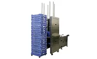 Apex Motion Control automated tray stacking system Apex Motion Control automated tray stacking system