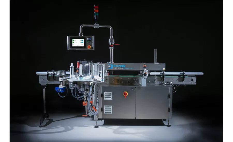 Accraply Sirius MK6 compact pressure-sensitive labeler