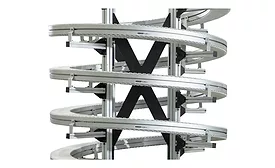 Built-to-order inclines/declines now available on Dorner FlexMove Helix Conveyors