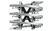Built-to-order inclines/declines now available on Dorner FlexMove Helix Conveyors Built-to-order inclines/declines now available on Dorner FlexMove Helix Conveyors