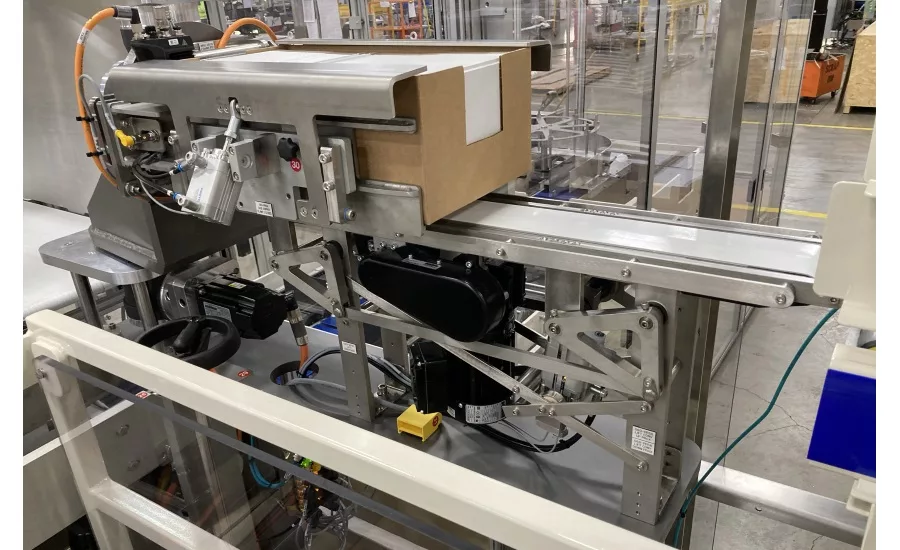 R.A. Jones automatic magazine loader for cartoning machines